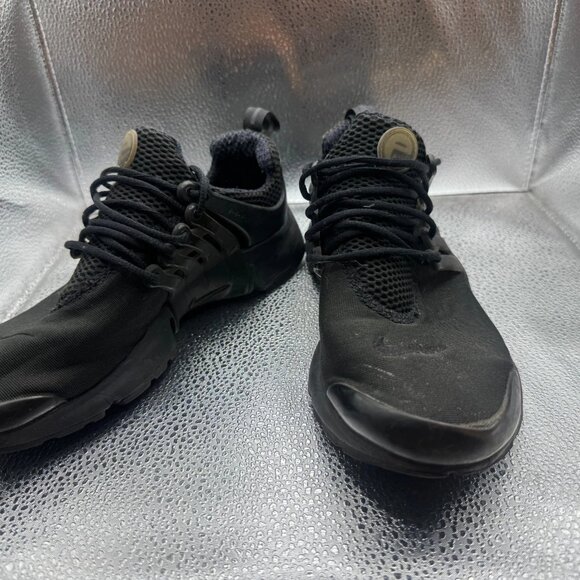 Size 6 Nike Air Presto Mens All Black Athletic Running Sneakers‎ 848132-009 - Picture 5 of 11